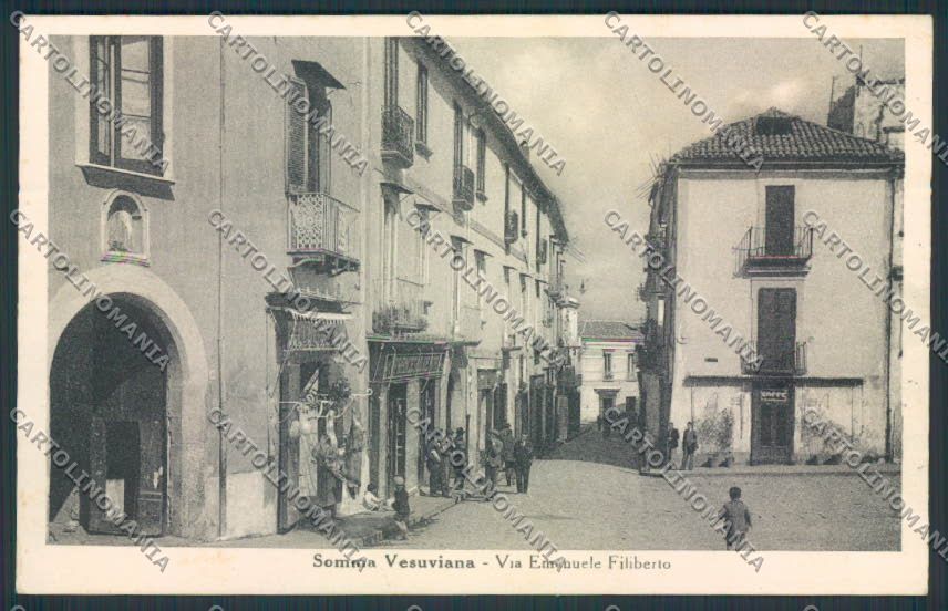 Napoli Somma Vesuviana cartolina MV8534 – fronte