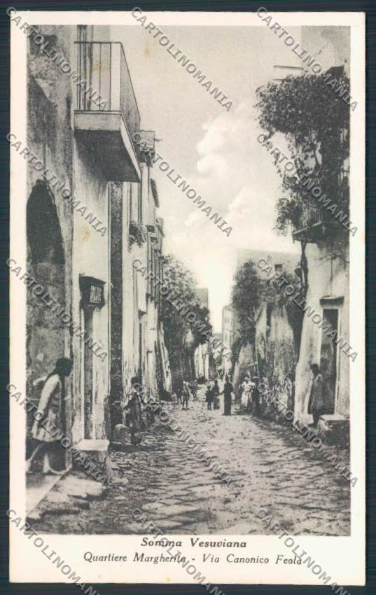 Napoli Somma Vesuviana cartolina MV8535 – fronte