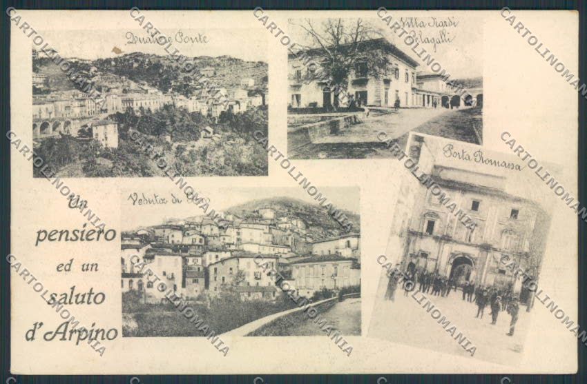 Frosinone Arpino Saluti da cartolina MV8542 – fronte