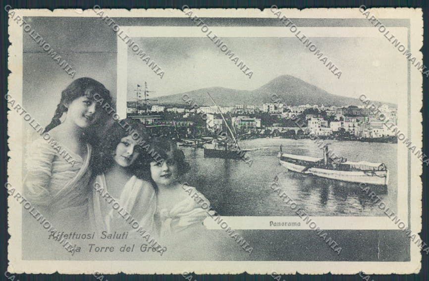 Napoli Torre del Greco cartolina MV8552 – fronte