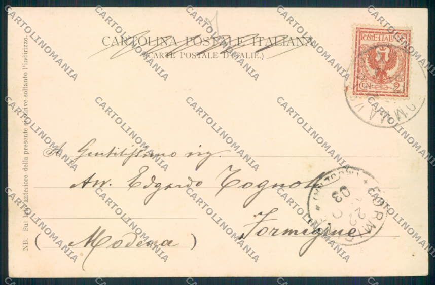 Napoli Somma Vesuviana cartolina MV8561 – retro