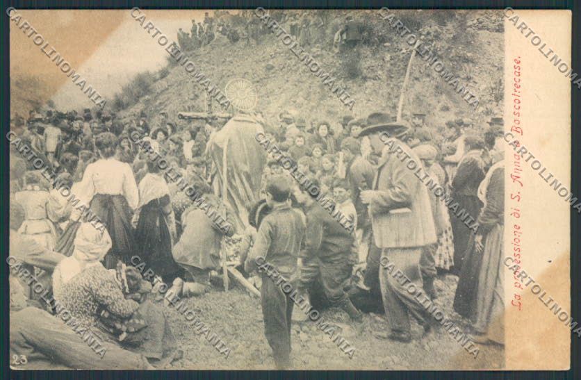 Napoli Boscotrecase Processione cartolina MV8562 – fronte