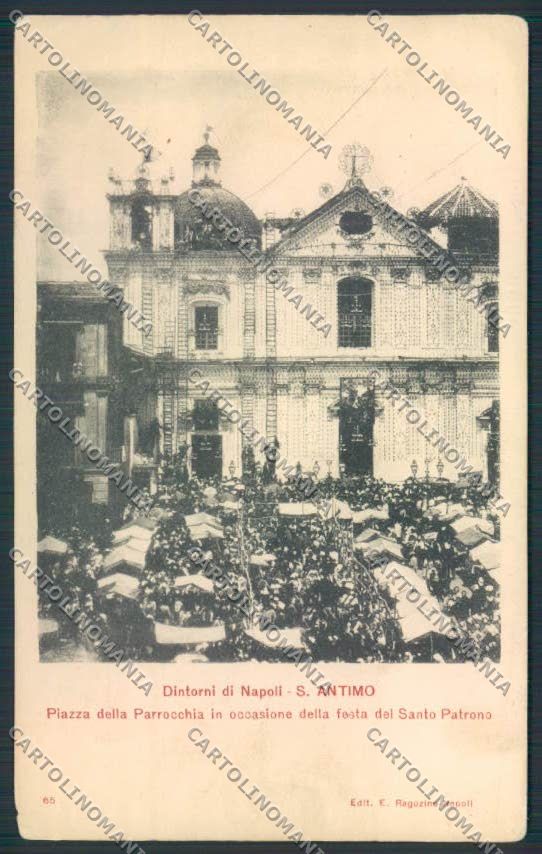 Napoli Sant'Antimo Festa Patrono cartolina MV8564 – fronte