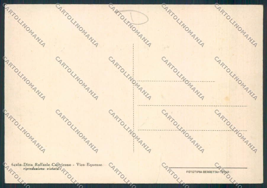 Napoli Vico Equense FG cartolina MV8572 – retro