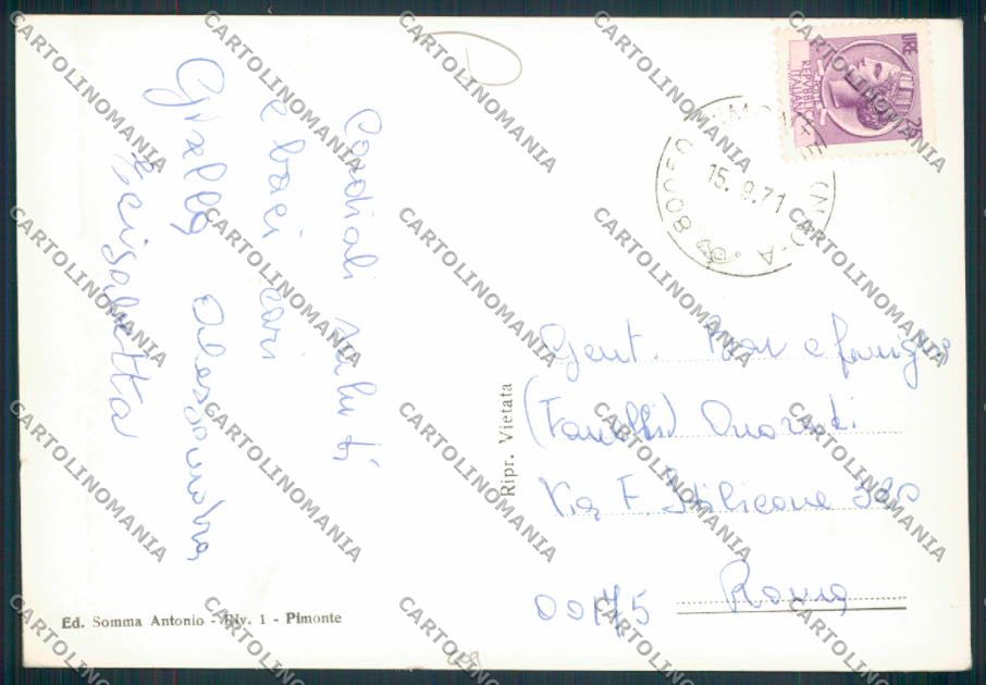Napoli Pimonte FG foto cartolina MV8575 – retro