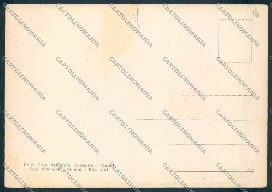 Napoli Torre Annunziata Stazione FG cartolina MV8588 – retro