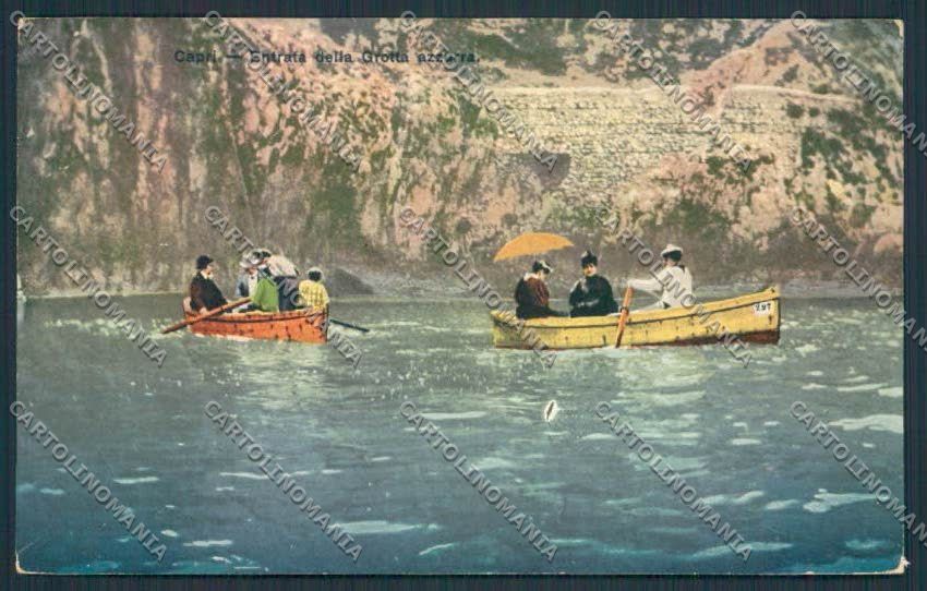 Napoli Capri cartolina MV8589 – fronte