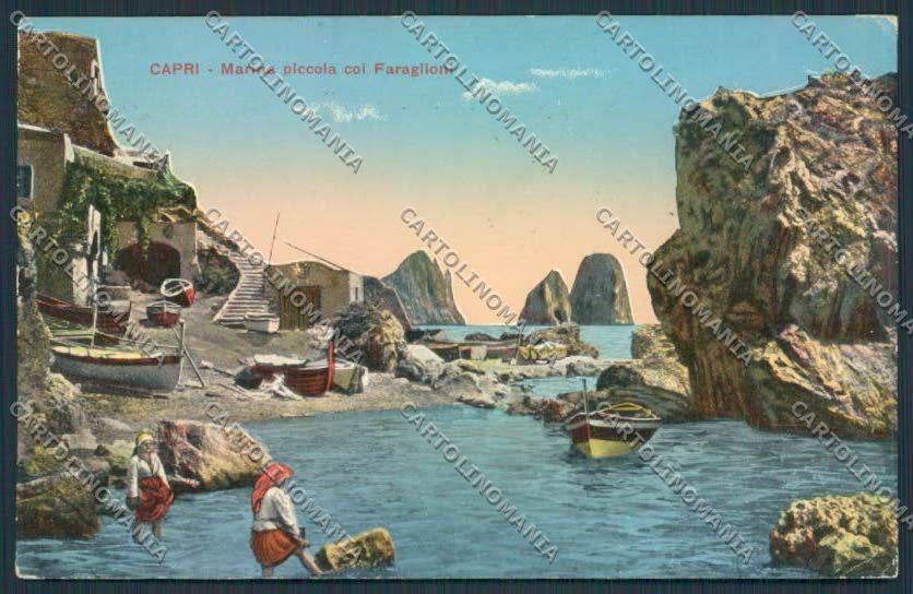 Napoli Capri cartolina MV8591 – fronte