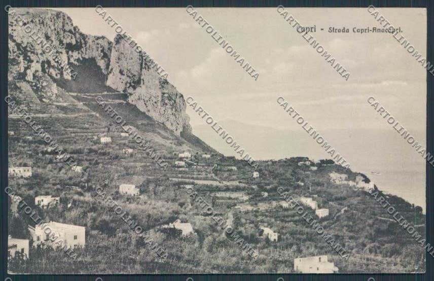 Napoli Capri cartolina MV8594 – fronte