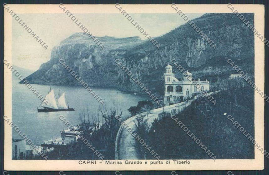 Napoli Capri cartolina MV8595 – fronte