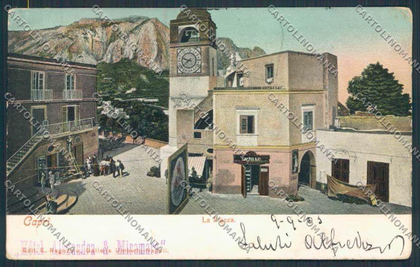 Napoli Capri cartolina MV8602 – fronte
