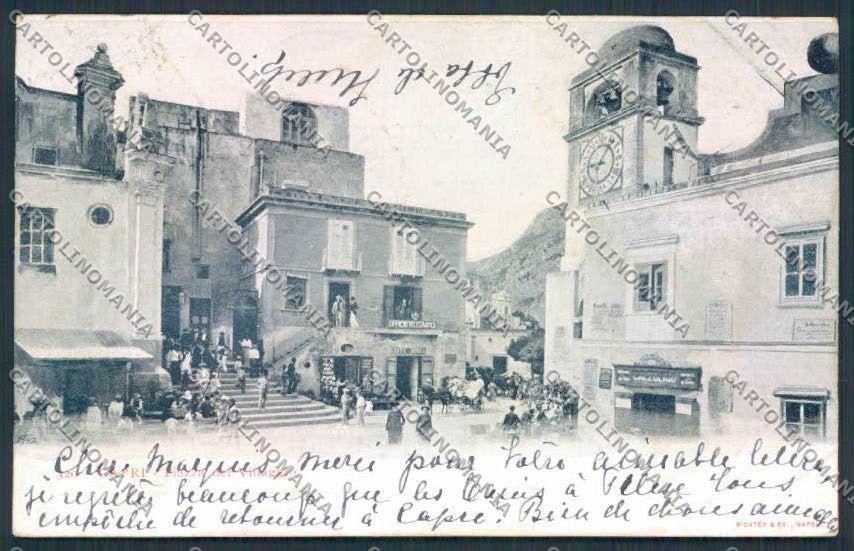 Napoli Capri cartolina MV8605 – fronte