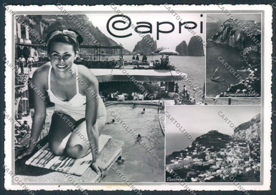 Napoli Capri FG foto cartolina MV8624 – fronte