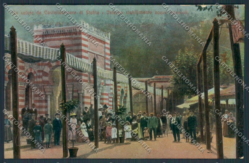Napoli Castellammare di Stabia cartolina MV8632 – fronte