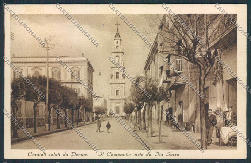 Napoli Pompei cartolina MV8637 – fronte