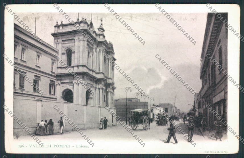 Napoli Pompei Valle cartolina MV8646 – fronte