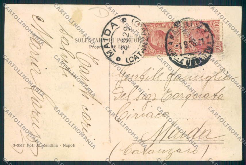 Napoli Pozzuoli cartolina MV8681 – retro
