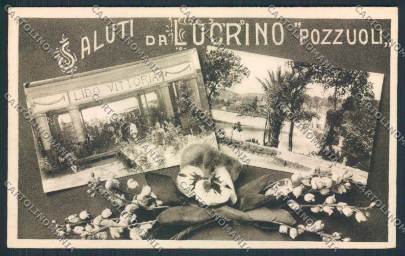 Napoli Pozzuoli Lucrino Saluti da cartolina MV8689 – fronte