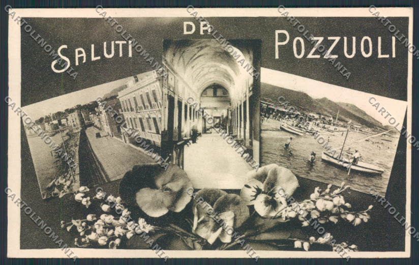 Napoli Pozzuoli Saluti da cartolina MV8690 – fronte