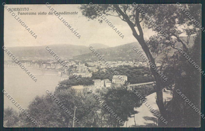 Napoli Sorrento cartolina MV8697 – fronte