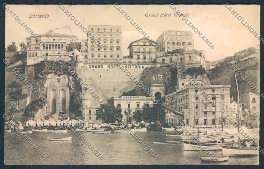Napoli Sorrento cartolina MV8700 – fronte