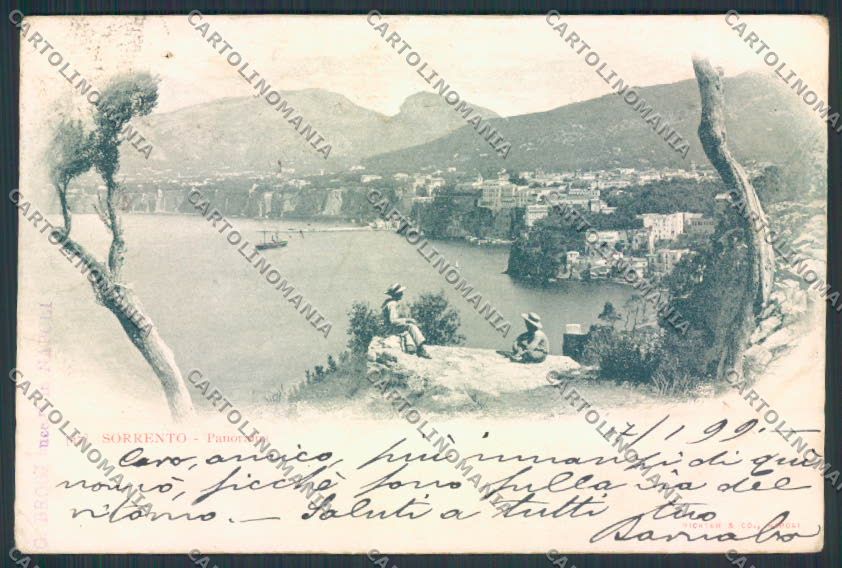 Napoli Sorrento FORO cartolina MV8706 – fronte