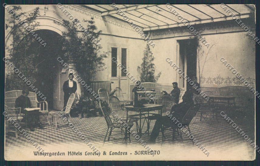 Napoli Sorrento REINCOLLATA cartolina MV8708 – fronte