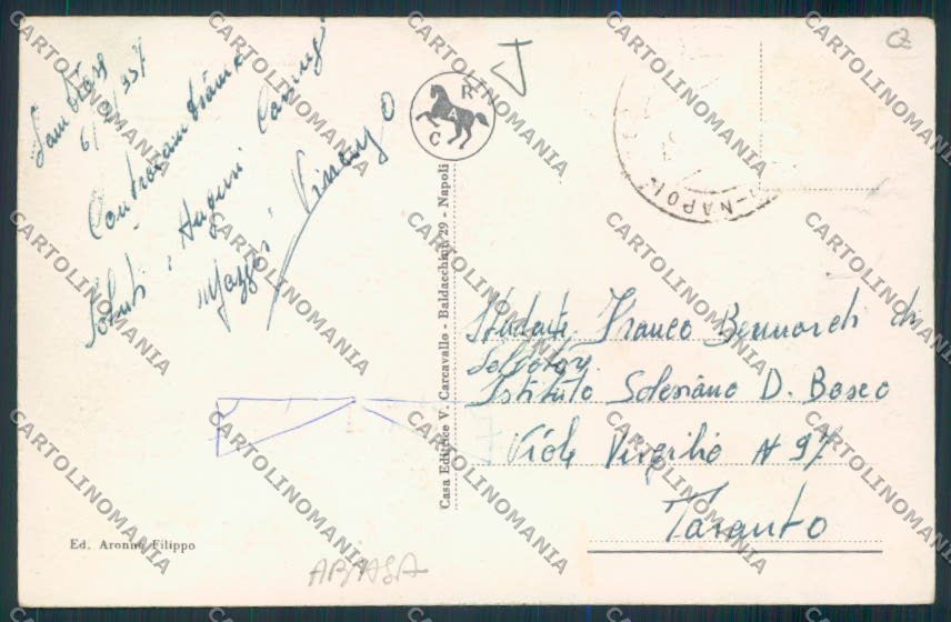 Catanzaro S.Eufemia Lamezia Zuccherificio ABRASA cartolina MV8725 – retro
