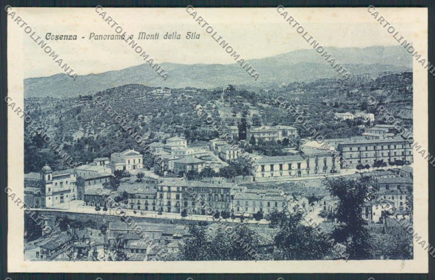 Cosenza città cartolina MV8734 – fronte