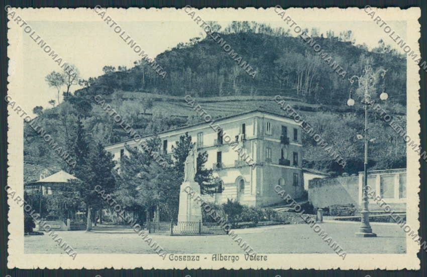 Cosenza città PIEGHINA cartolina MV8735 – fronte