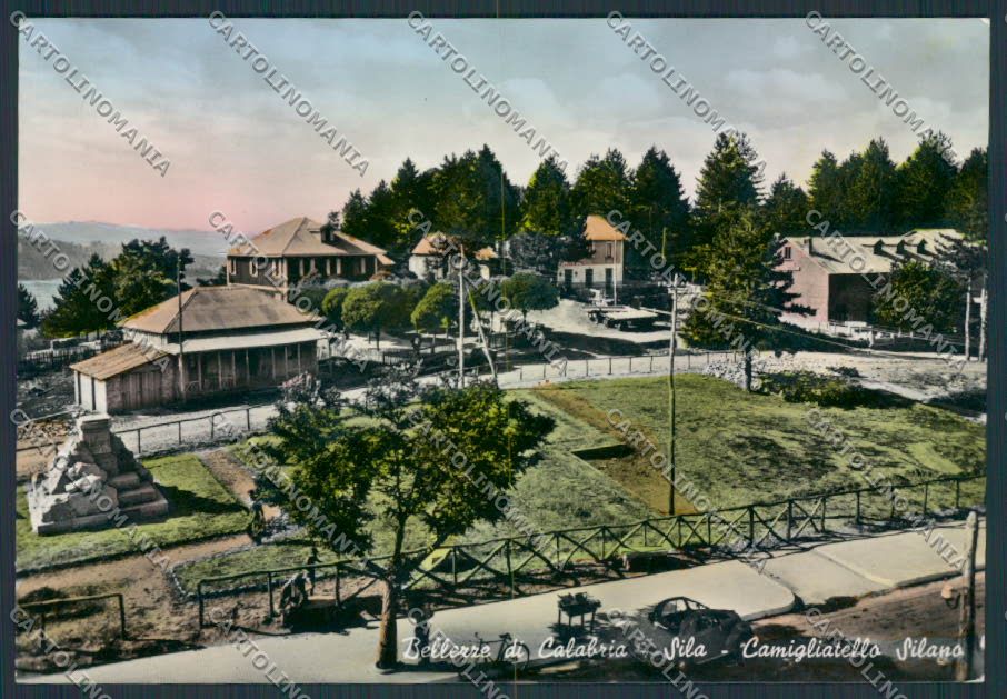 Cosenza La Sila Camigliatello FG foto cartolina MV8756 – fronte