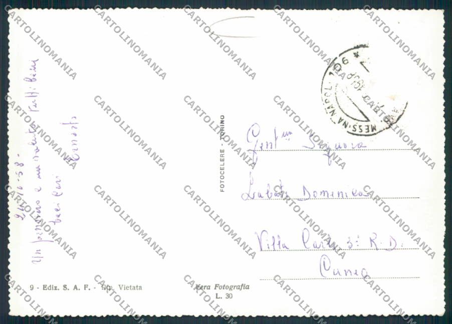 Cosenza Paola Saluti da FG foto cartolina MV8761 – retro