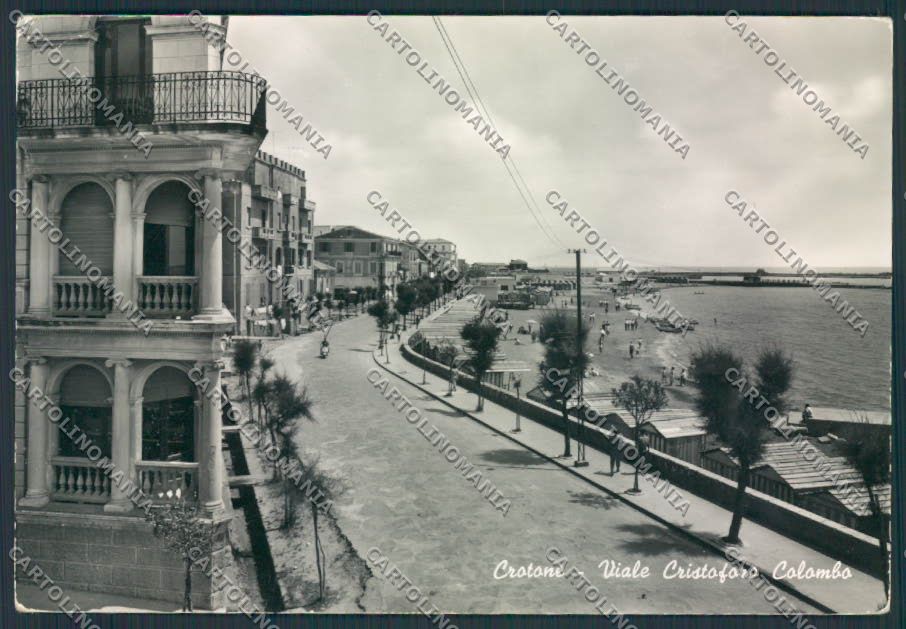 Crotone città PIEGHINE FG foto cartolina MV8764 – fronte