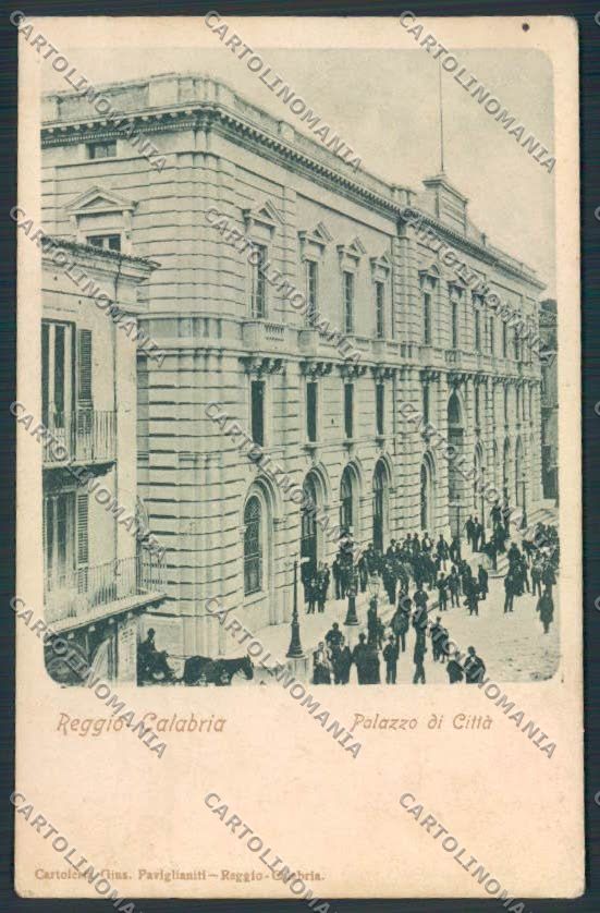 Reggio Calabria città PIEGA cartolina MV8776 – fronte