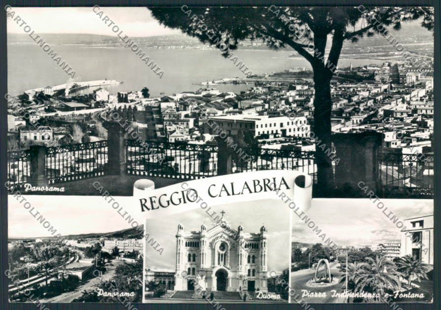 Reggio Calabria città COLLA FG foto cartolina MV8785 – fronte