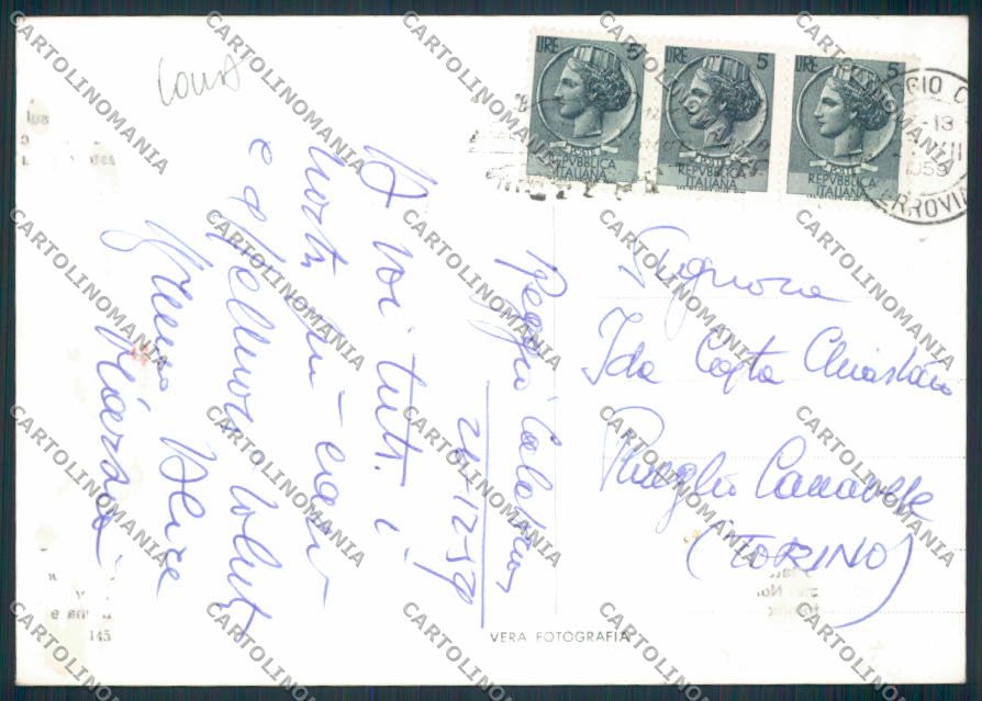 Reggio Calabria città COLLA FG foto cartolina MV8785 – retro