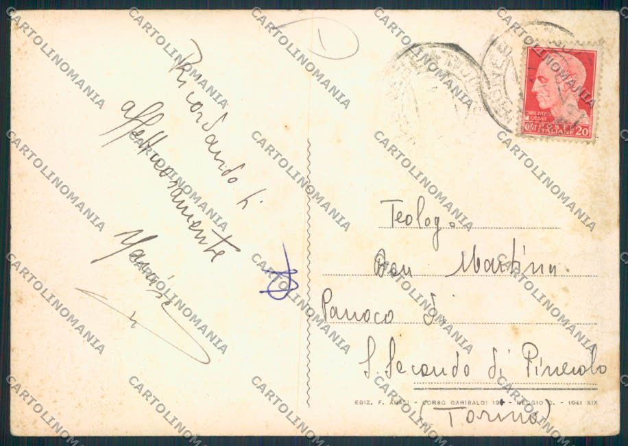 Reggio Calabria città FG cartolina MV8787 – retro