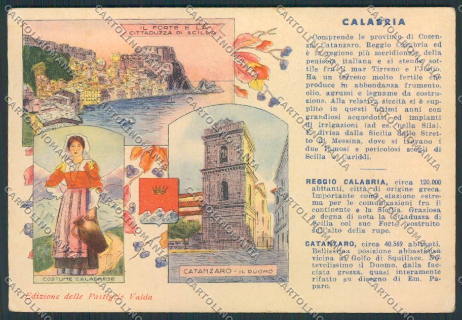 Reggio Calabria città FG cartolina MV8788 – fronte