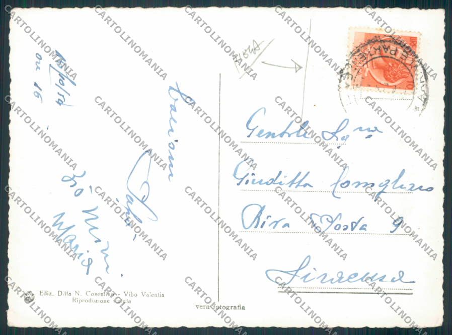 Vibo Valentia città PIEGA FG foto cartolina MV8829 – retro