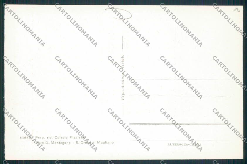 Campobasso Santa Croce di Magliano cartolina MV8861 – retro