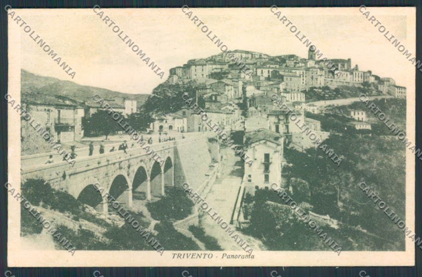 Campobasso Trivento cartolina MV8864 – fronte