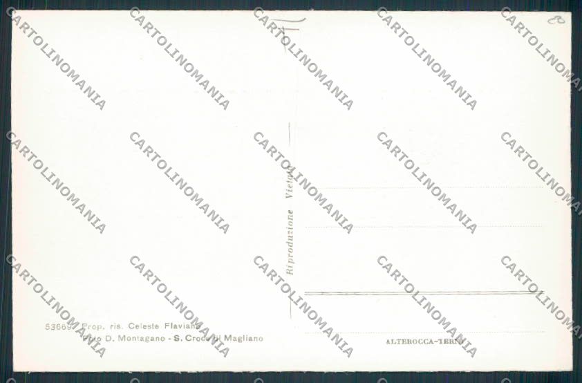 Campobasso Santa Croce di Magliano cartolina MV8867 – retro