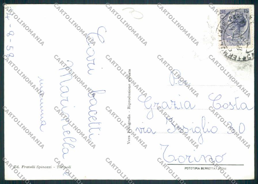 Campobasso Tremiti FG foto cartolina MV8872 – retro