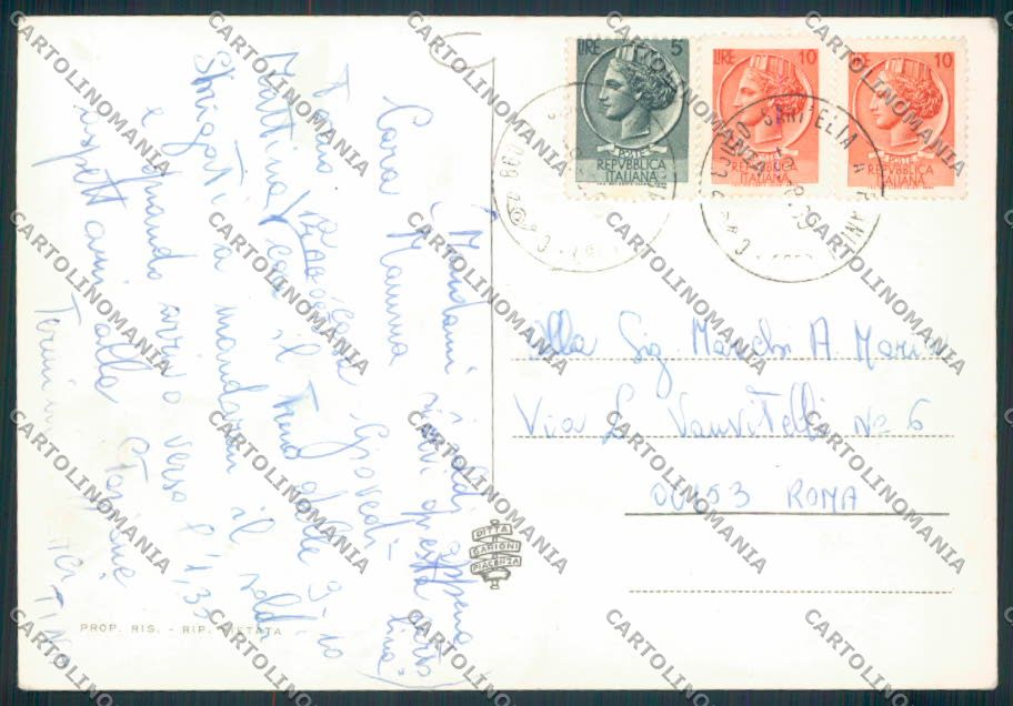 Campobasso Sant'Elia Pianisi FG foto cartolina MV8878 – retro
