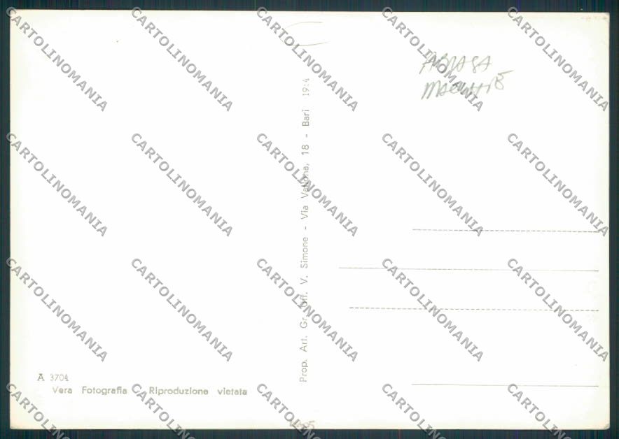 Campobasso Larino ABRASA MACCHIE FG foto cartolina MV8881 – retro