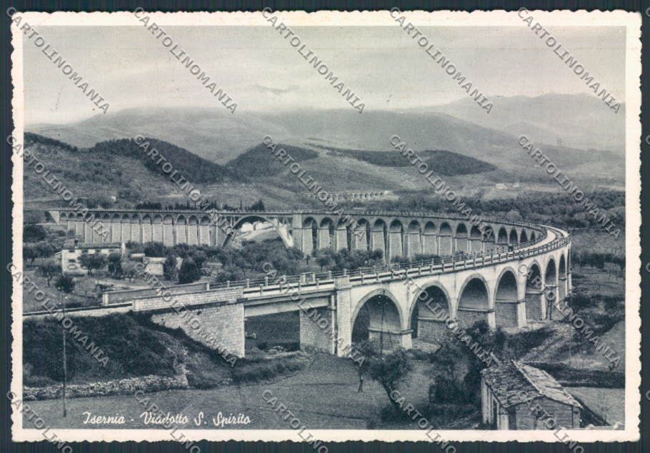 Isernia città PIEGHINA FG foto cartolina MV8900 – fronte