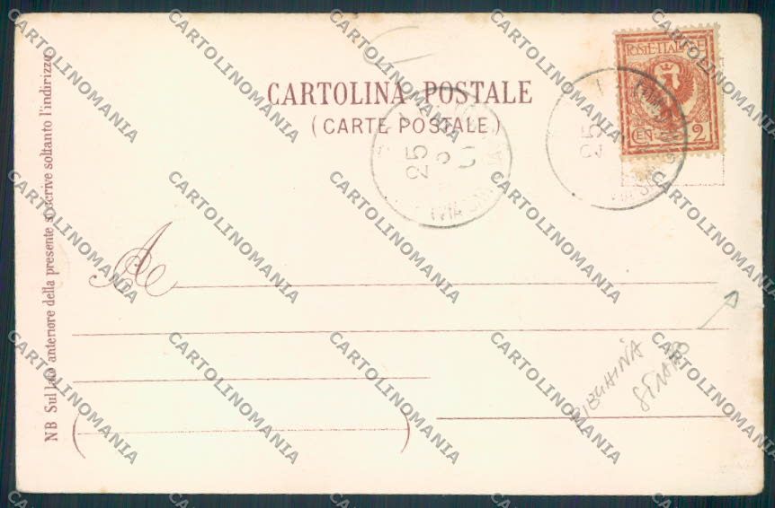 Salerno città PIEGHINA STRAPPO cartolina MV8913 – retro