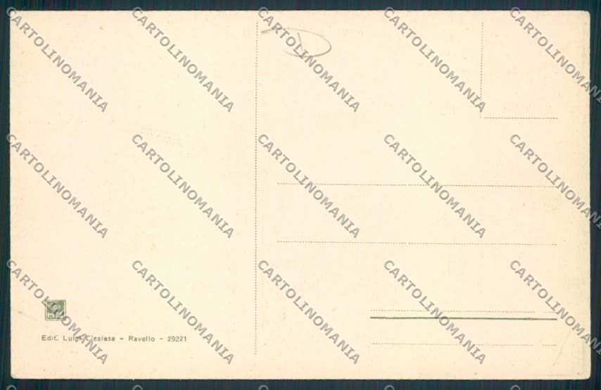 Salerno Ravello cartolina MV8954 – retro