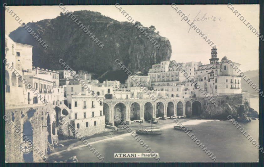 Salerno Atrani NPG foto cartolina MV8964 – fronte