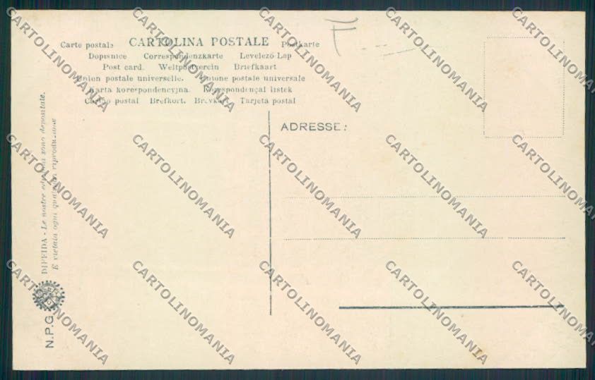Salerno Atrani NPG foto cartolina MV8964 – retro